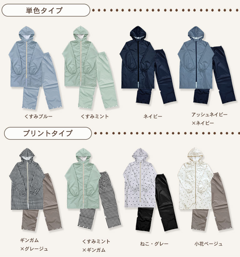 レインコート レインパンツ 2点セット ランドセル対応 子供 入園入学