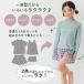 キッズ水着 セパレート 女の子 2点セット ショートパンツ Tシャツ 半袖 長袖 UVカット SPF50+ かわいい おしゃれ 130 140 150 160 170 dd002 関連画像2