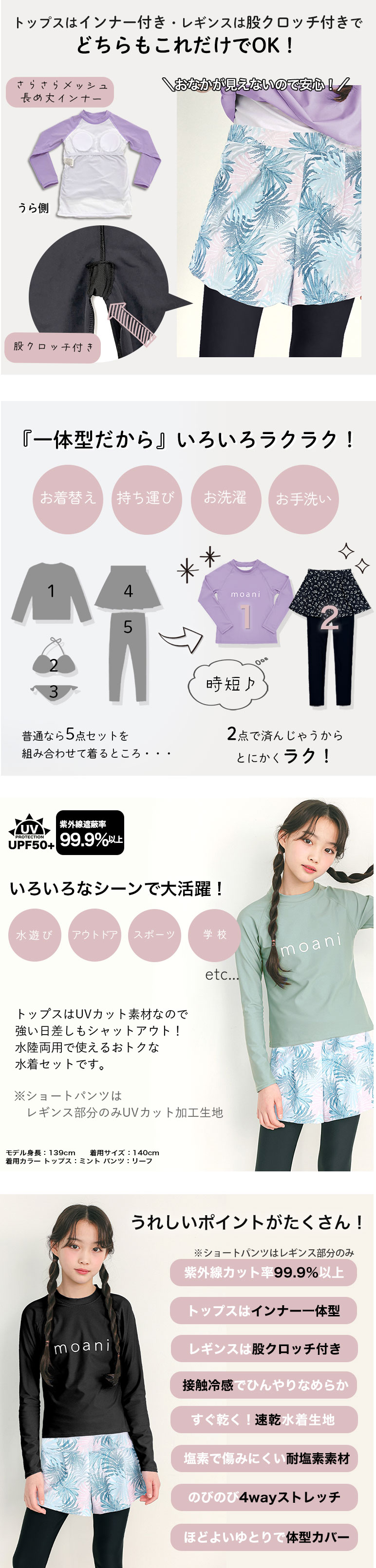 水着 キッズ 子供 セット ラッシュガード サーフパンツ 男の子