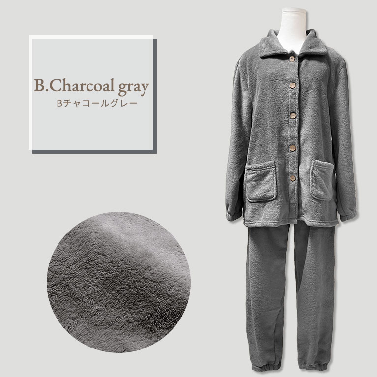 ルームウェア レディース メンズ 大きいサイズ 冬 上下セット もこもこ