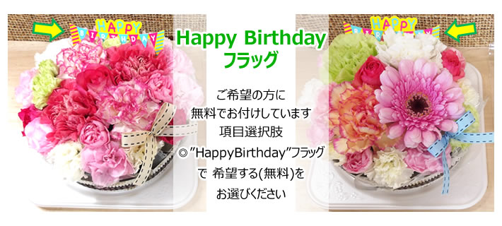 誕生日フラッグ