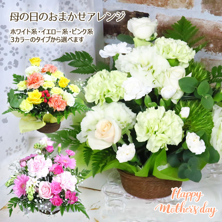 母の日 おまかせ アレンジ 商品画像