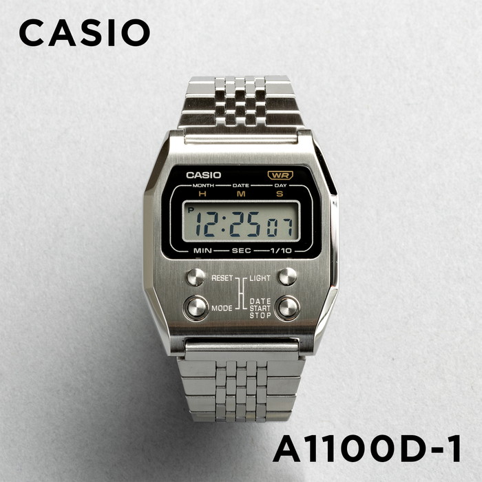 並行輸入品 10年保証 日本未発売 CASIO STANDARD MENS カシオ スタンダード メンズ A1100 腕時計 時計 ブランド  レディースチープ チプカシ デジタル 日付