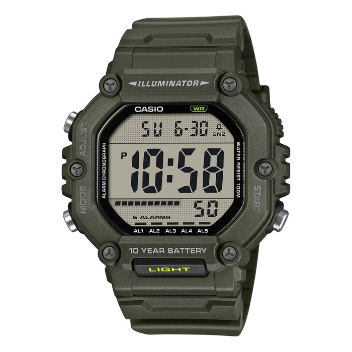 最新未使用 CASIO AE-1600H２本＋おまけビッグデジタル新品３本セット スタンダード デジタル CASIO STANDARD MEN カシオ AE-1600H 腕時計