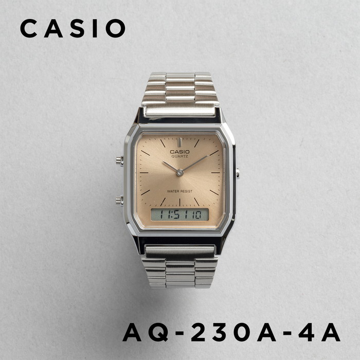 スタンダードアナデジ CASIO STANDARD MEN カシオ AQ-230A 腕時計 時計