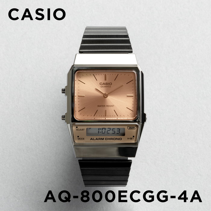 並行輸入品 10年保証 日本未発売 CASIO STANDARD MENS カシオ スタンダード メンズ AQ-800EC 腕時計 時計 ブランド  メンズ チープ チプカシ アナデジ 日付
