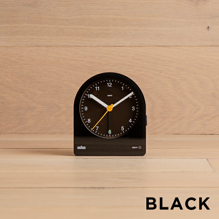 並行輸入品 BRAUN ブラウン アラーム クロック BC22 置き時計 時計 ブランド アナログ 目覚まし時計 トラベル 旅行 携帯 小型 ブラック 黒 白 グレー シンプル｜gryps｜02