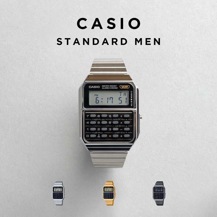 スタンダード デジタル CASIO STANDARD MEN カシオ CA-500WE 腕時計