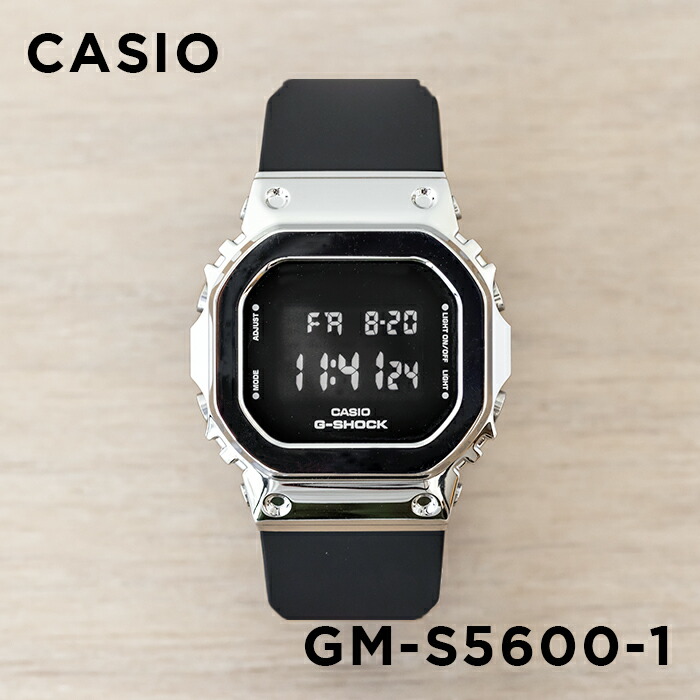 並行輸入品 訳あり 小キズあり CASIO G-SHOCK カシオ Gショック GM-S5600-1 腕時計 時計 ブランド メンズ レディース 男の子 女の子 デジタル 日付 防水