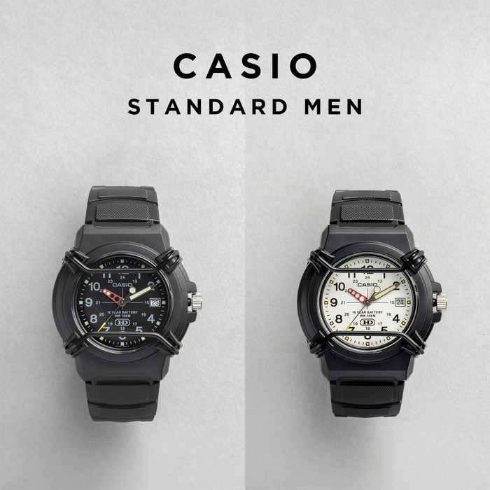 CASIO STANDARD MEN カシオ HDA-600B 腕時計 時計 ブランド メンズ レディース チープカシオ チプカシ アナログ 日付 防水 日本未発売 ギフト プレゼント