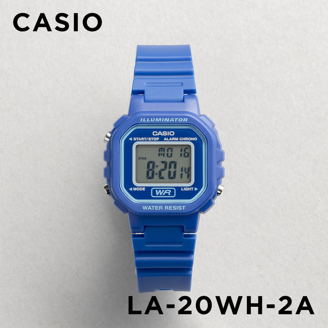 並行輸入品 10年保証 日本未発売 CASIO STANDARD LADYS カシオ スタンダード LA-20WH 腕時計 時計 ブランド レディース チープ チプカシ デジタル 日付｜gryps｜05