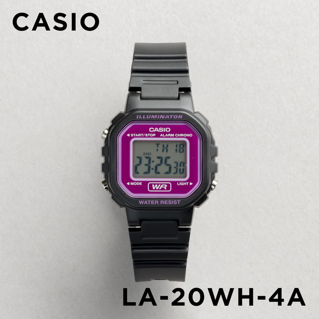 並行輸入品 10年保証 日本未発売 CASIO STANDARD LADYS カシオ スタンダード LA-20WH 腕時計 時計 ブランド レディース チープ チプカシ デジタル 日付｜gryps｜06