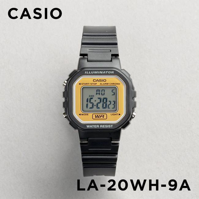並行輸入品 10年保証 日本未発売 CASIO STANDARD LADYS カシオ スタンダード LA-20WH 腕時計 時計 ブランド レディース チープ チプカシ デジタル 日付｜gryps｜09