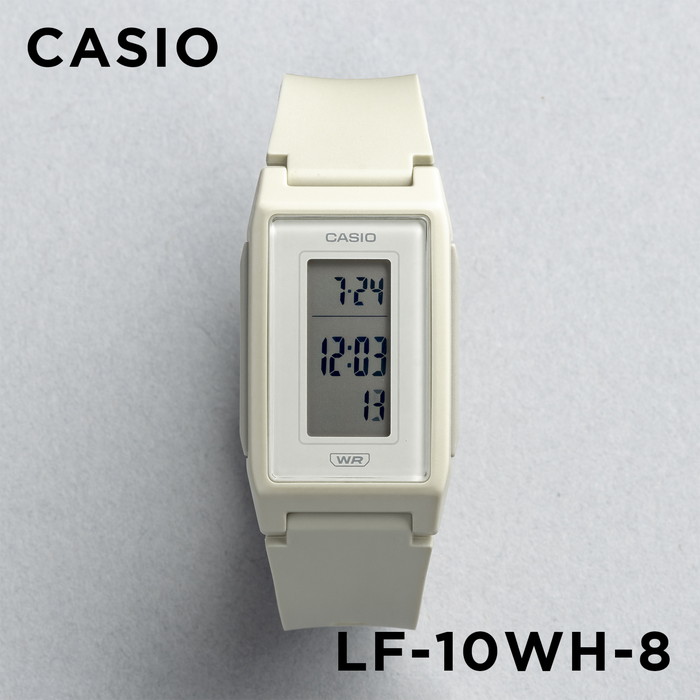 並行輸入品 10年保証 日本未発売 CASIO STANDARD カシオ スタンダード LF-10WH 腕時計 時計 ブランド レディース チープ チプカシ デジタル 日付 角型｜gryps｜06