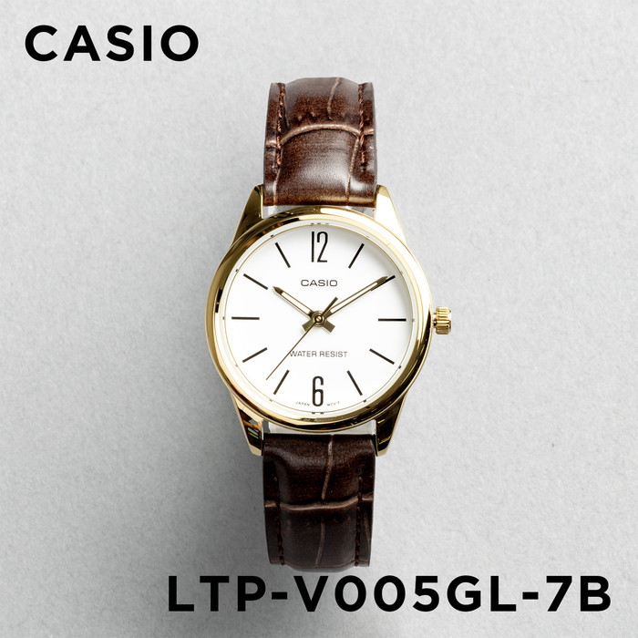 並行輸入品 10年保証 日本未発売 CASIO STANDARD LADYS カシオ スタンダード LTP-V005GL.L 腕時計 時計 ブランド  レディース チープ チプカシ アナログ レザー : s-ltpv005 : Gryps - 通販 - Yahoo!ショッピング