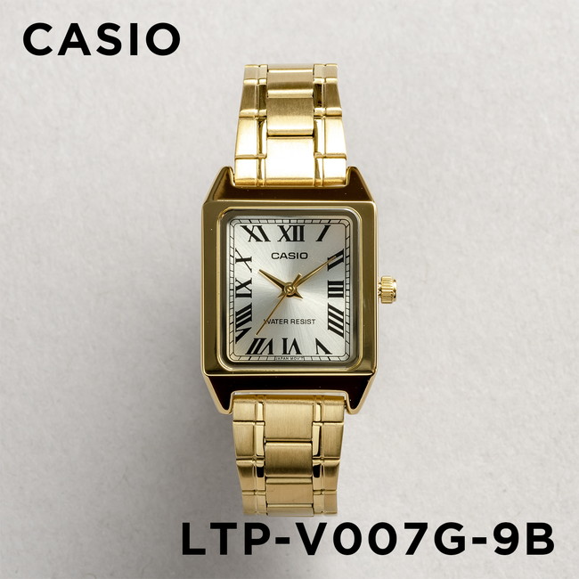 並行輸入品 10年保証 日本未発売 CASIO STANDARD カシオ スタンダード LTP-V007G 腕時計 時計 ブランド レディース チープカシオ チプカシ アナログ 角型 | スタンダード（CASIO） | 01