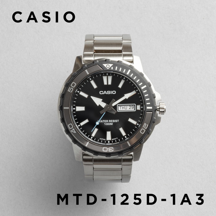 スタンダード（CASIO） CASIO STANDARD MEN カシオ MTD-125D 腕時計