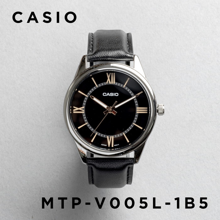 並行輸入品 10年保証 日本未発売 CASIO STANDARD カシオ スタンダード MTP-V005L 腕時計 時計 ブランド メンズ レディースチープ チプカシ アナログ レザー｜gryps｜04