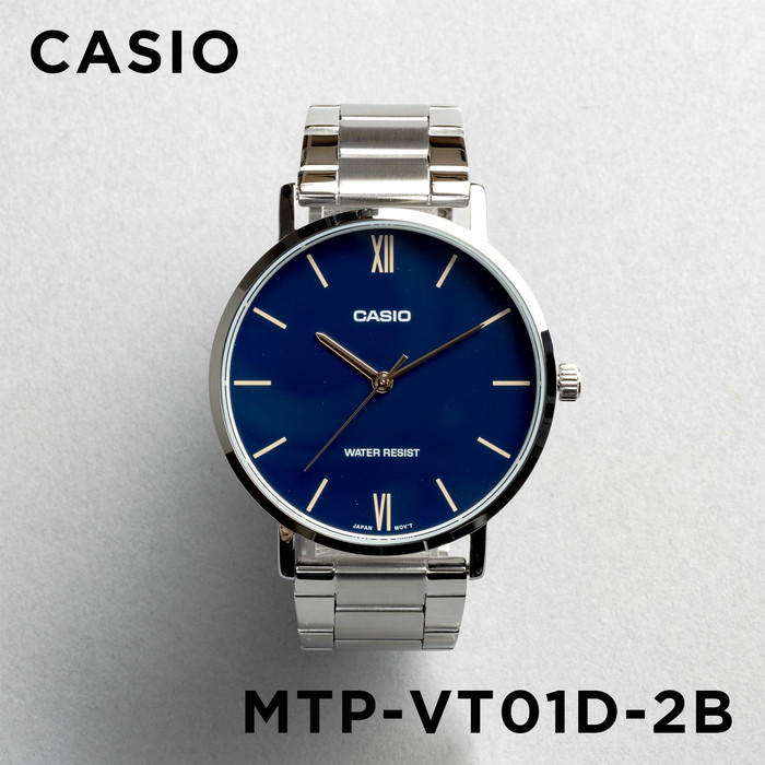 チープカシオスタンダードMTPB185Dネイビーブルー CASIO（カシオ） 腕時計 ウォッチ チプカシ STANDARD スタンダード