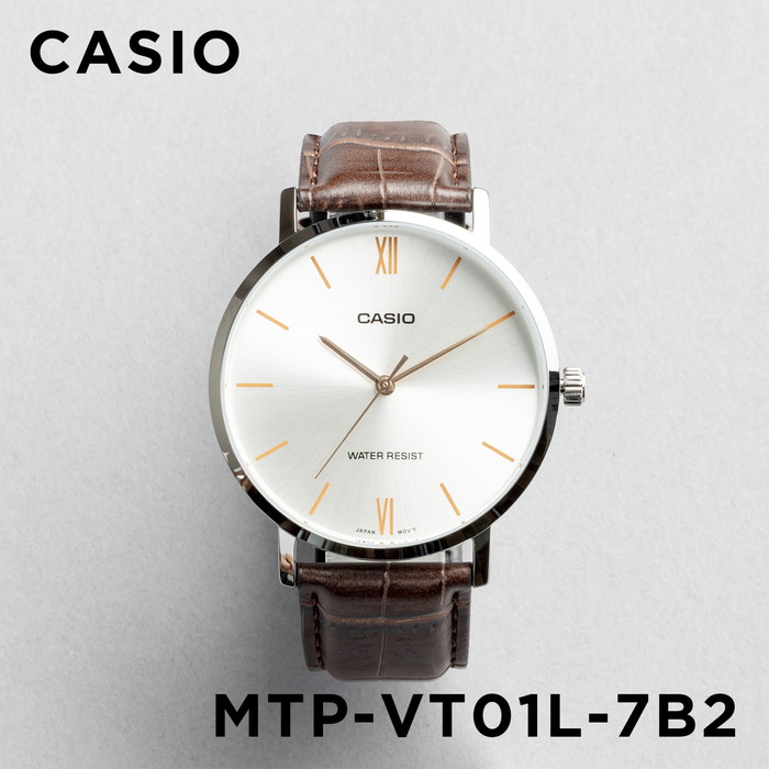 並行輸入品 10年保証 日本未発売 CASIO STANDARD MENS カシオ スタンダード MTP-VT01BL.GL.L 腕時計 時計 ブランド メンズ チープ チプカシ アナログ レザー｜gryps｜07