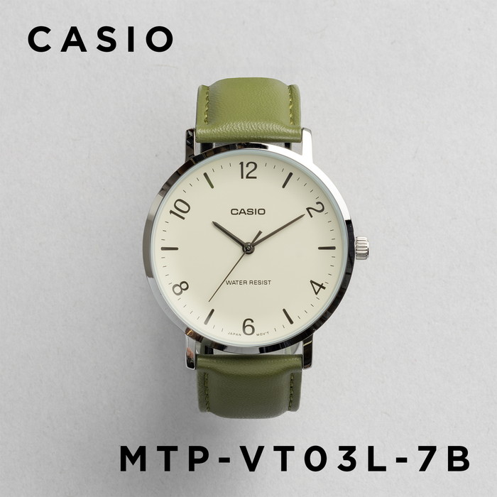 スタンダード（CASIO） CASIO STANDARD MENS カシオ MTP-VT03L 腕時計