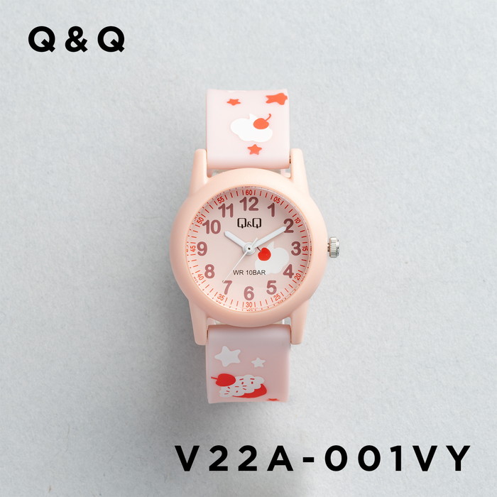 CITIZEN Q&Q KIDS シチズン V22A 腕時計 時計 ブランド キッズ 子供 男の子 女の子 逆輸入 男子 女子 チプシチ アナログ 防水 日本未発売 ギフト プレゼント | Q&Q | 01