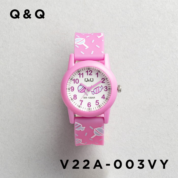 CITIZEN Q&Q KIDS シチズン V22A 腕時計 時計 ブランド キッズ 子供 男の子 女の子 逆輸入 男子 女子 チプシチ アナログ 防水 日本未発売 ギフト プレゼント | Q&Q | 03
