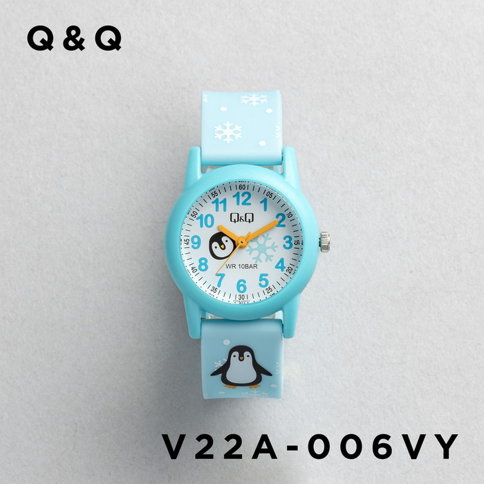 CITIZEN Q&Q KIDS シチズン V22A 腕時計 時計 ブランド キッズ 子供 男の子 女の子 逆輸入 男子 女子 チプシチ アナログ 防水 日本未発売 ギフト プレゼント | Q&Q | 06