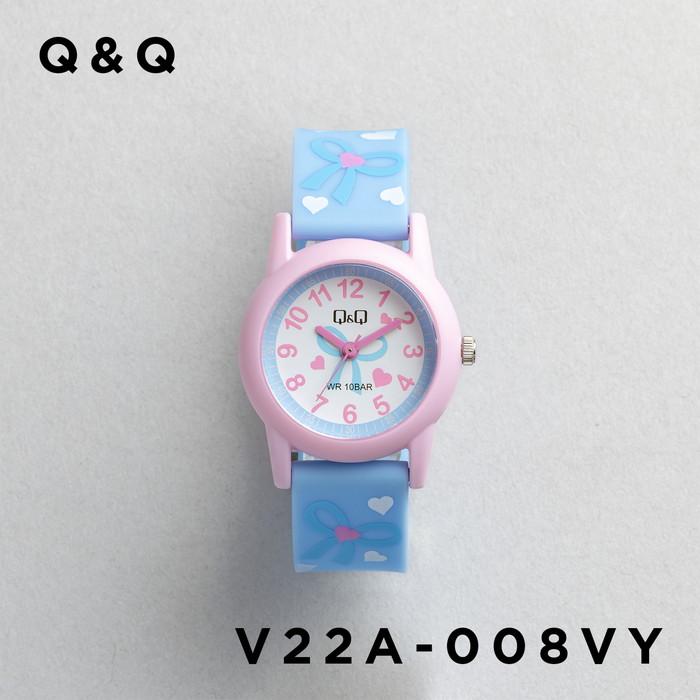 CITIZEN Q&Q KIDS シチズン V22A 腕時計 時計 ブランド キッズ 子供 男の子 女の子 逆輸入 男子 女子 チプシチ アナログ 防水 日本未発売 ギフト プレゼント | Q&Q | 08