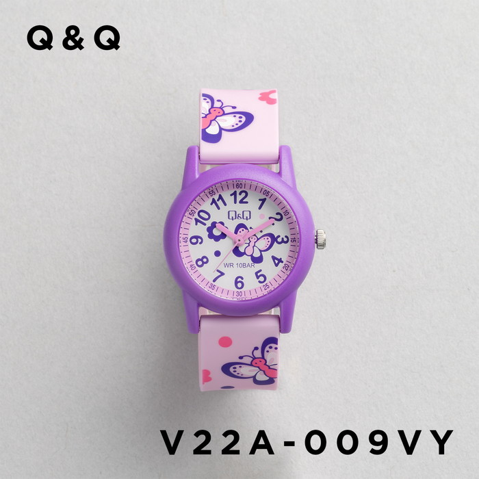 CITIZEN Q&Q KIDS シチズン V22A 腕時計 時計 ブランド キッズ 子供 男の子 女の子 逆輸入 男子 女子 チプシチ アナログ 防水 日本未発売 ギフト プレゼント | Q&Q | 09