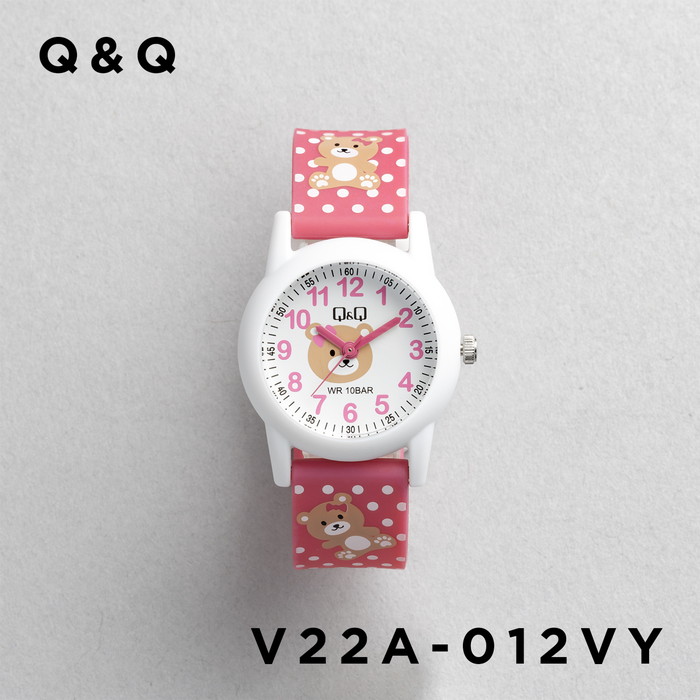 CITIZEN Q&Q KIDS シチズン V22A 腕時計 時計 ブランド キッズ 子供 男の子 女の子 逆輸入 男子 女子 チプシチ アナログ 防水 日本未発売 ギフト プレゼント | Q&Q | 12