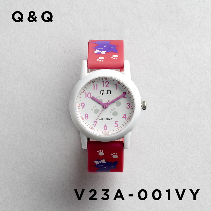 CITIZEN Q&Q KIDS シチズン V23A 腕時計 時計 ブランド キッズ 子供 男の子 女の子 逆輸入 男子 女子 チプシチ アナログ 防水 日本未発売 ギフト プレゼント | Q&Q | 01