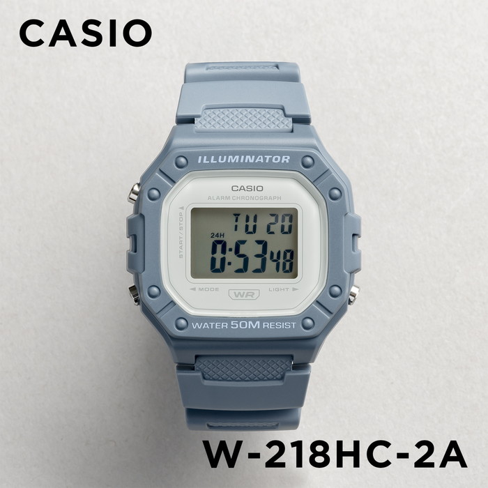 並行輸入品 10年保証 日本未発売 CASIO STANDARD MENS カシオ スタンダード W-218HC 腕時計 時計 ブランド メンズ チープ チプカシ デジタル 日付｜gryps｜02