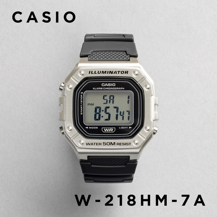 スタンダード デジタル CASIO STANDARD MEN カシオ W-218HM 腕時計