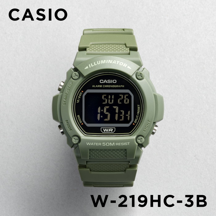 並行輸入品 10年保証 日本未発売 CASIO STANDARD MENS W-219HC カシオ スタンダード 腕時計 時計 ブランド メンズ チープカシオ チプカシ デジタル 日付 防水｜gryps｜03