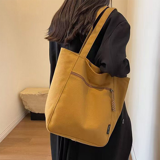 5%OFF・2点買うと20%OFF】キャンバストートバッグ レディース 肩掛け