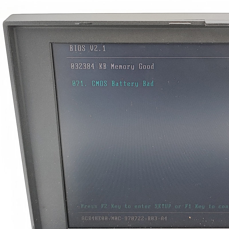 ジャンク品 IBM ThinkPad 315D 2600-70J ジャンクPC ジャンクパソコン