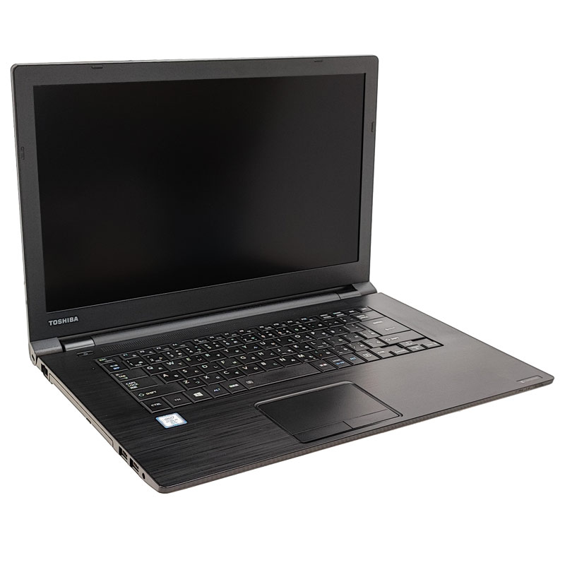 薄型 大画面 中古ノートパソコン 東芝 dynabook B65/D Windows11 Pro Core i5 6300U メモリ 4GB SSD  256GB DVD-ROM 15.6型 WPS Office