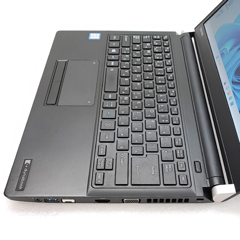 小型 軽量 中古ノートパソコン 東芝 dynabook R73/F Windows11 Pro