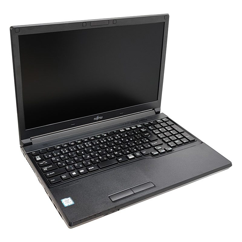 [Win7 32bit] 中古ノートパソコン 富士通 LIFEBOOK A576/S Windows7 Core i3 6100U メモリ 4GB  SSD 128GB 15.6型 FHD フルHD 15インチ A4 WPS Office付き