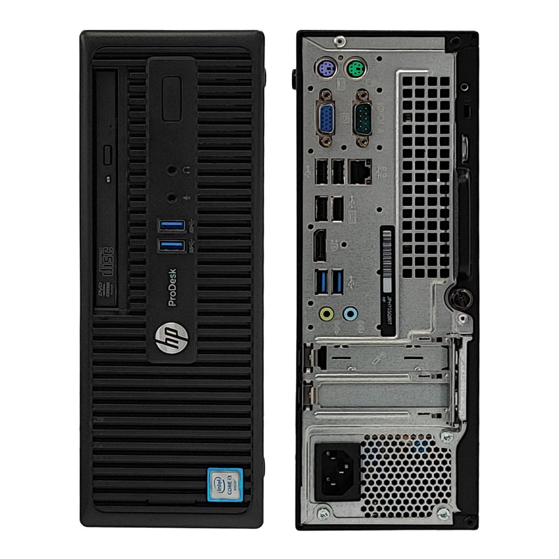 スモール筐体 中古デスクトップ HP ProDesk 400 G3 SFF Windows10 Home Core i3 6100 メモリ 8GB SSD 128GB 液晶モニタ WPS Office付 win10 小型 3ヶ月保証  WPS｜gtech｜04