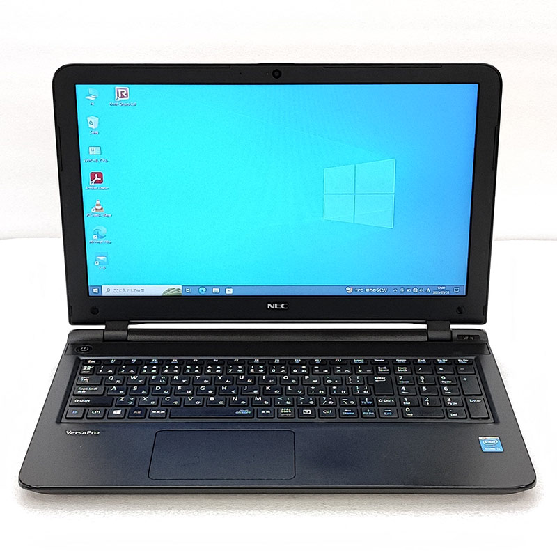 VersaPro 薄型 大画面 中古ノートパソコン NEC VK22T/FW-N Windows10