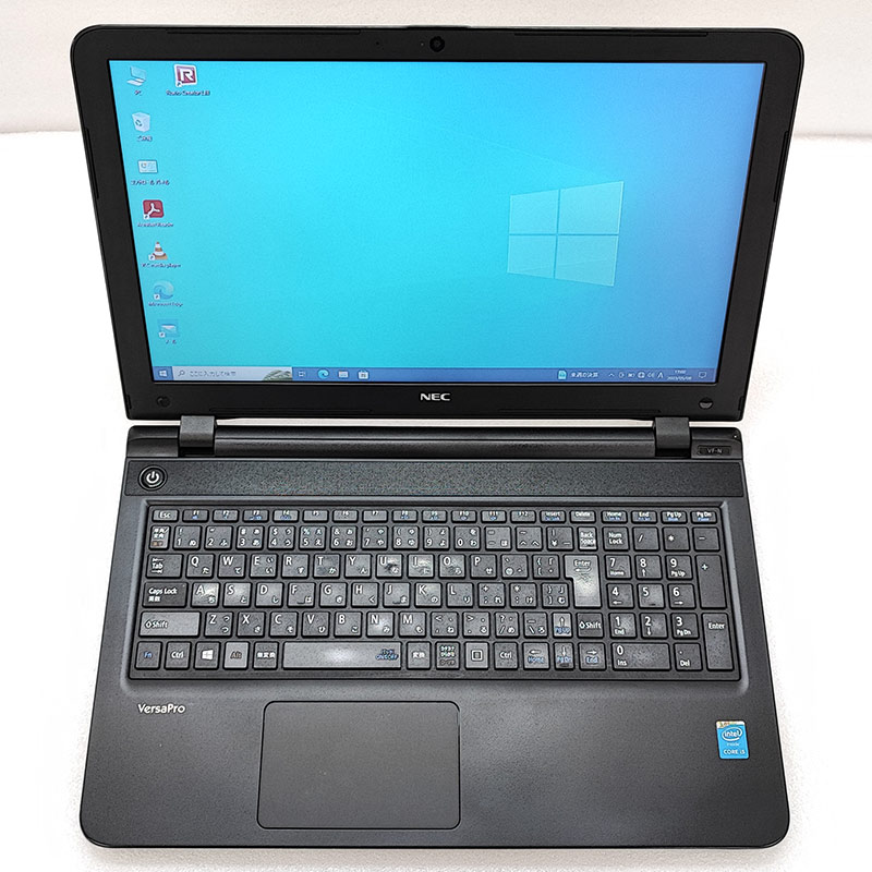VersaPro 薄型 大画面 中古ノートパソコン NEC VK22T/FW-N Windows10