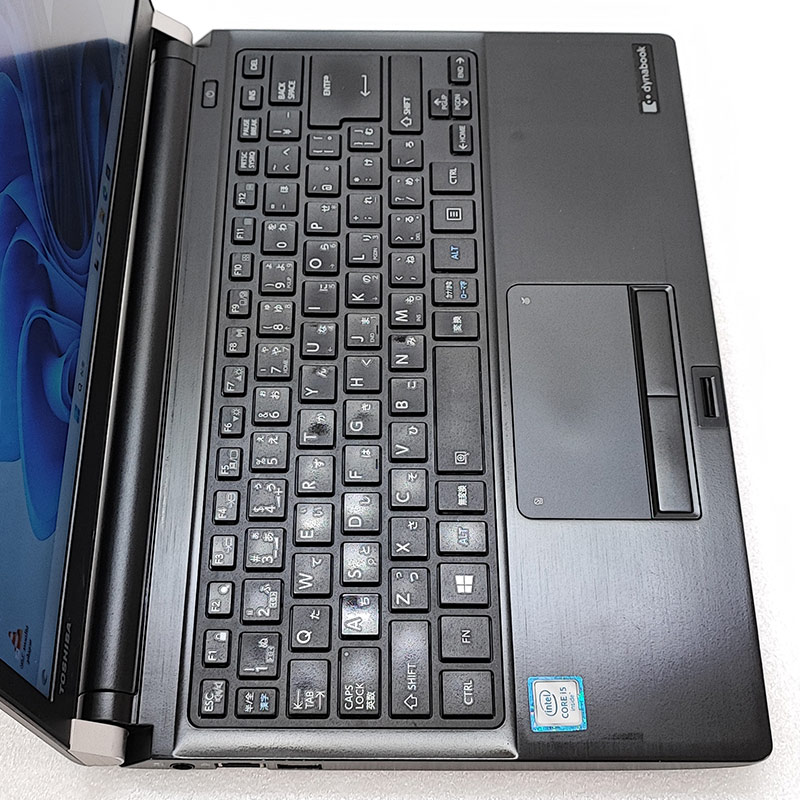 中古ノートパソコン 東芝 dynabook R73/B Windows11 Pro Core i5 6200U