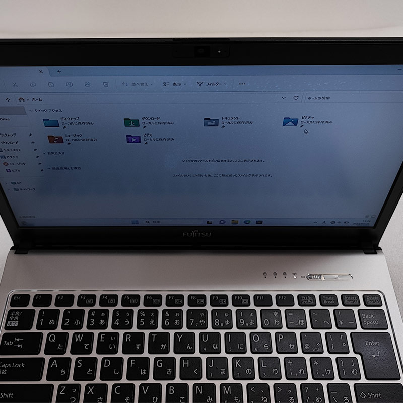 LIFEBOOK 小型 軽量 中古ノートパソコン 富士通 S937/R Windows11 Pro