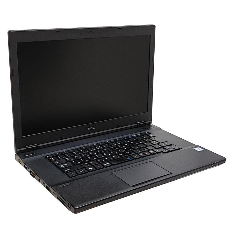 Win7 32bit 中古ノートパソコン NEC VersaPro VK23L/A-T Windows7 Core i3 6100U メモリ 4GB  HDD 500GB DVD-ROM 15.6型 A4 15インチ rs232c WPS Office付き