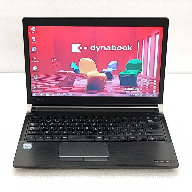 訳あり 中古ノートパソコン 東芝 dynabook R73/U Windows7 Core i3 6100U メモリ 4GB SSD 128GB 13.3型 無線LAN 13インチ B5 WPS Office付き｜gtech｜02