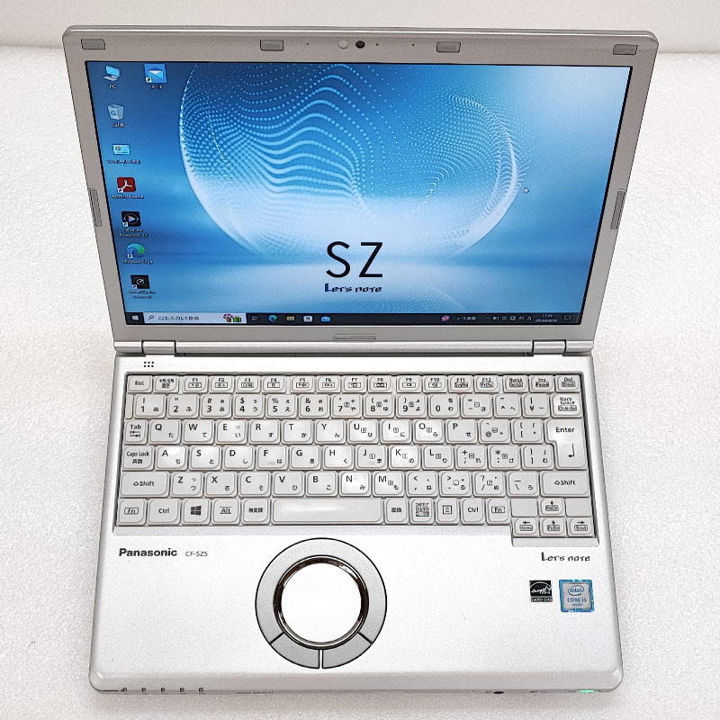 小型 堅牢 中古パソコン Panasonic Let's note CF-SZ5 Windows10 Pro Core i5 6200U メモリ 4GB SSD 256GB 12.1型 無線LAN Wi-Fi WEBカメラ 12インチ B5 3ヶ月保｜gtech｜03