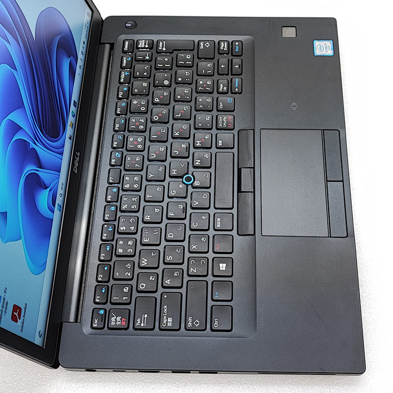 薄型 軽量 中古パソコン DELL Latitude 7480 Windows11 Pro Core i7 6600U メモリ 16GB SSD 256GB 14型 無線LAN Wi-Fi キーボードバックライト ポイントスティッ | Latitude（Dell） | 05