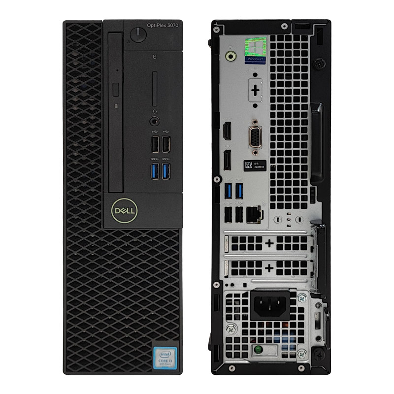 スモール筐体 中古デスクトップ DELL OptiPlex 3070 SFF Windows11 Pro Core i3 9100 メモリ 8GB 新品SSD 256GB 液晶モニタ WPS Office付 本体 3ヶ月保証  WPS O | DELL | 03